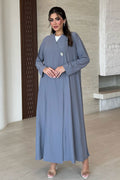Sher Grey Abaya