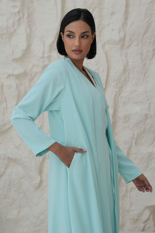 AYVERA Turquoise Abaya