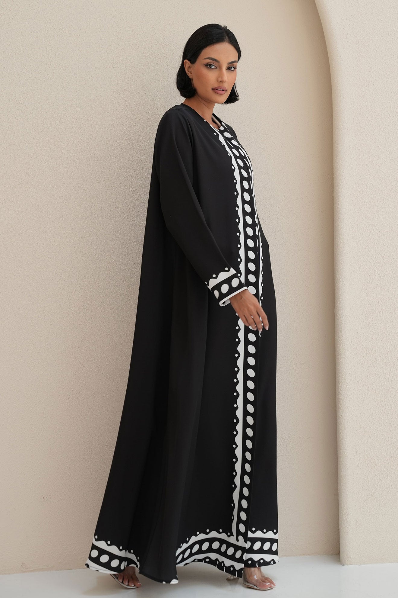 ORIELLE Black Abaya