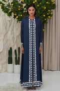 ORIELLE Navy Abaya