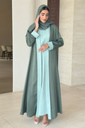 Encanto Green Abaya