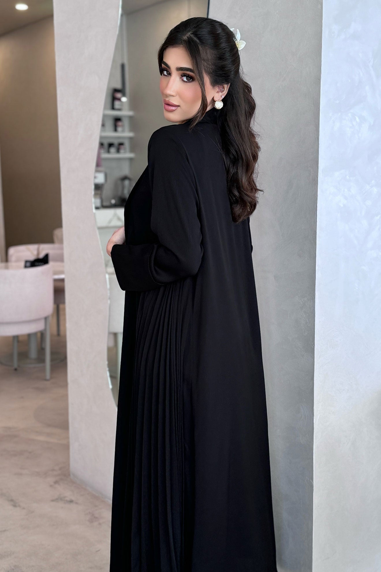 Mirage Black Abaya