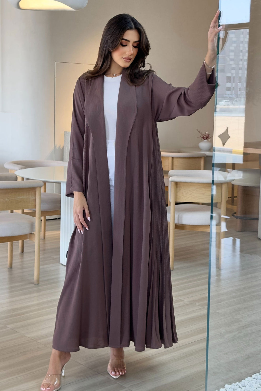 Mirage Brown Abaya
