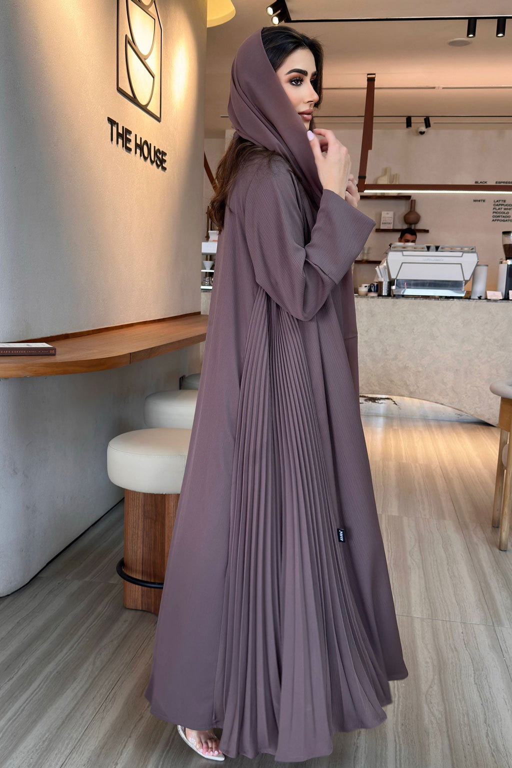 Mirage Brown Abaya