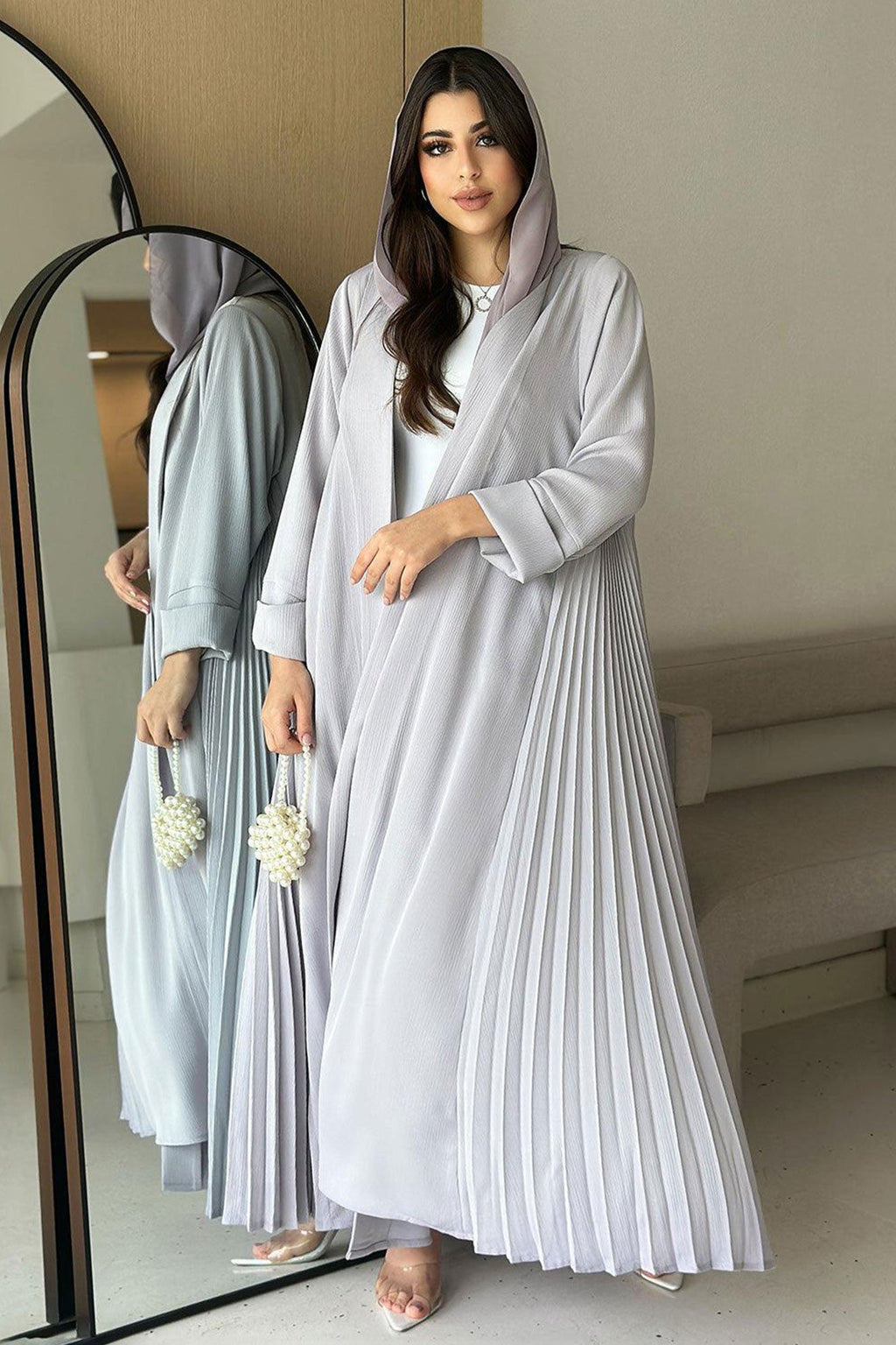 Mirage Purple Abaya