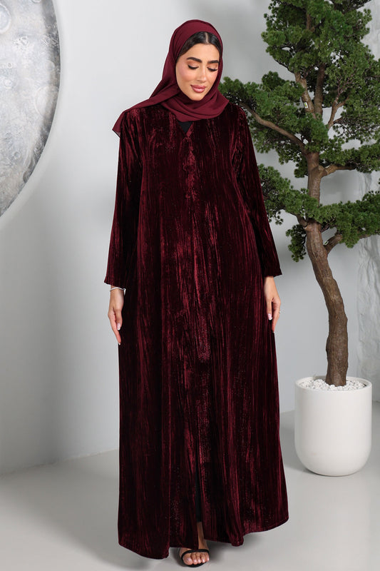 Juno Red  Abaya