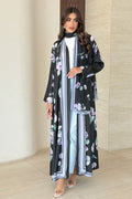 Luna Black Abaya