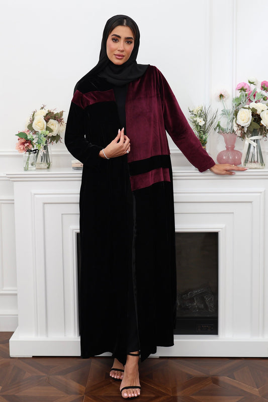 Mika Red Abaya