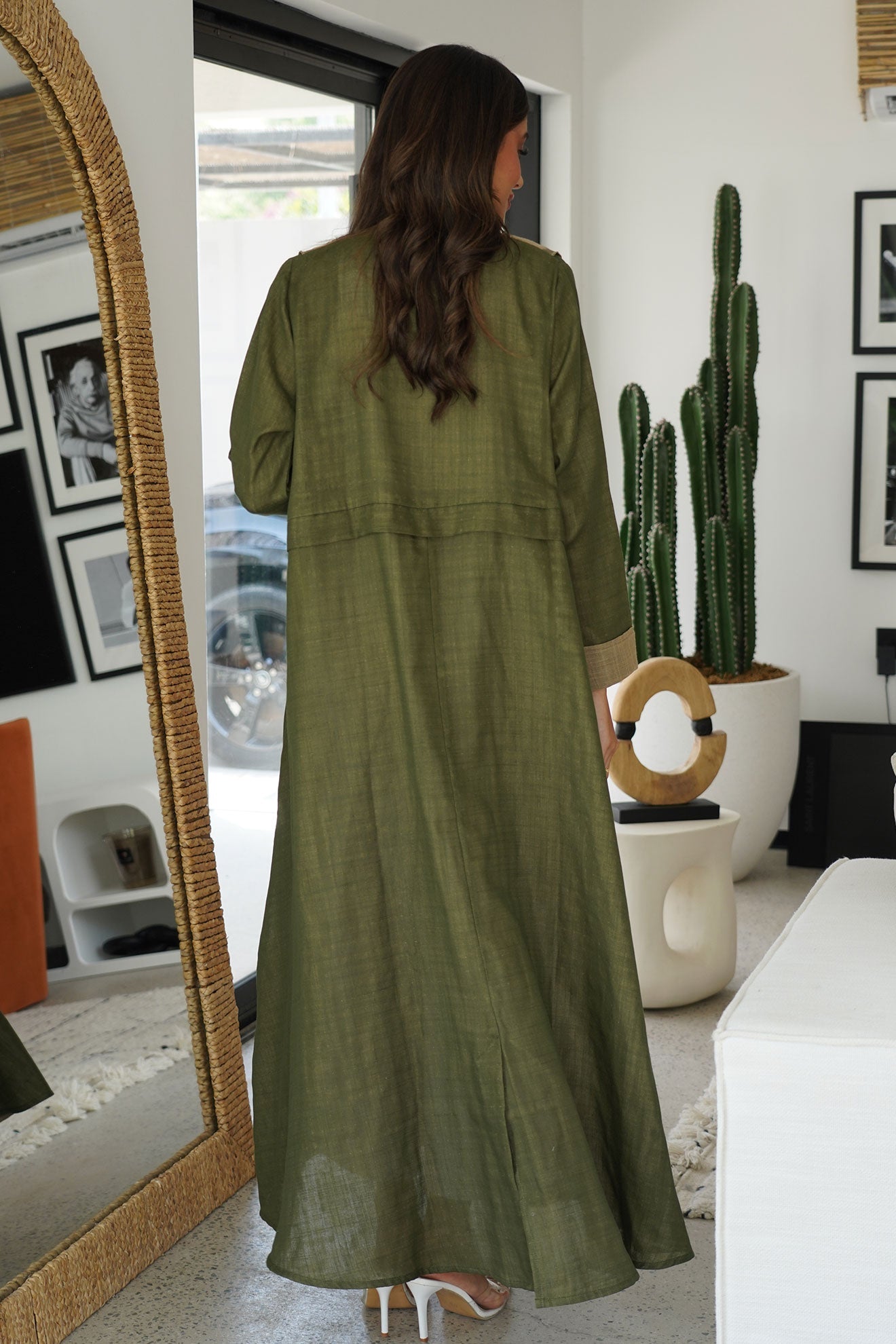 Nova Green Abaya