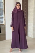 Velo Purple Abaya
