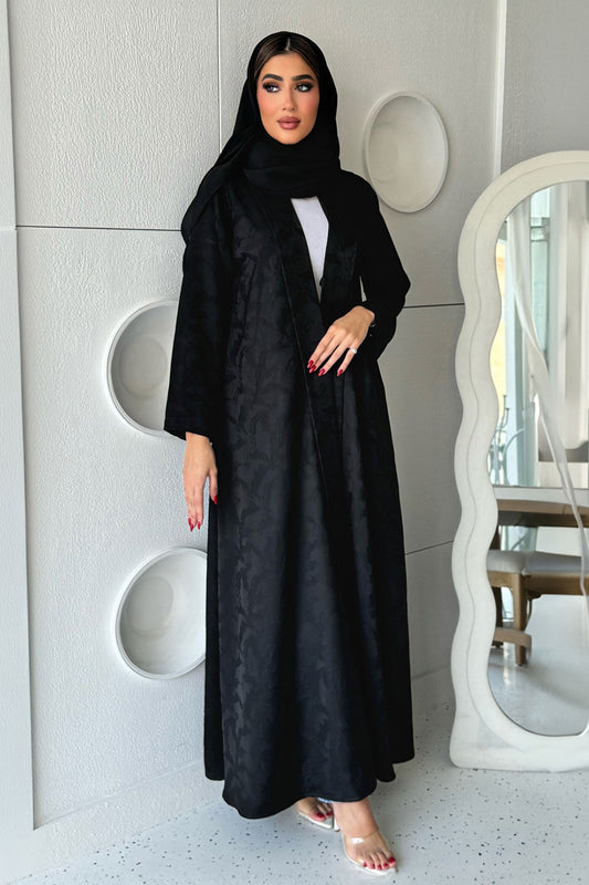 Shaden Black Abaya