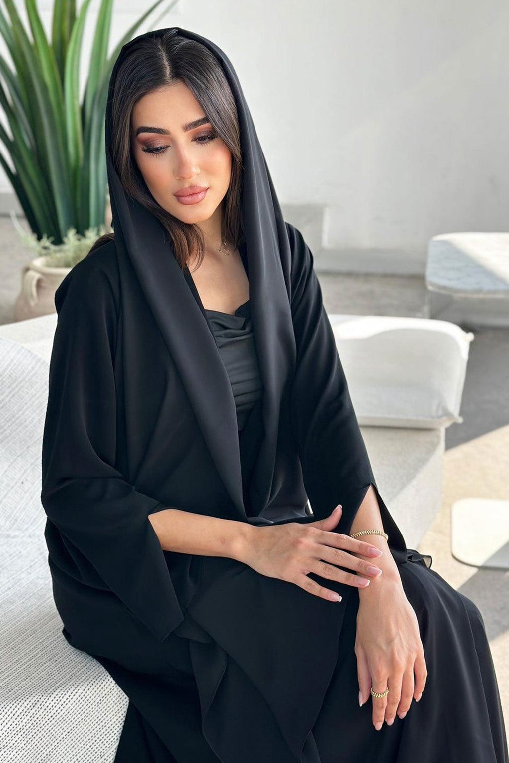 Sultana Black Abaya
