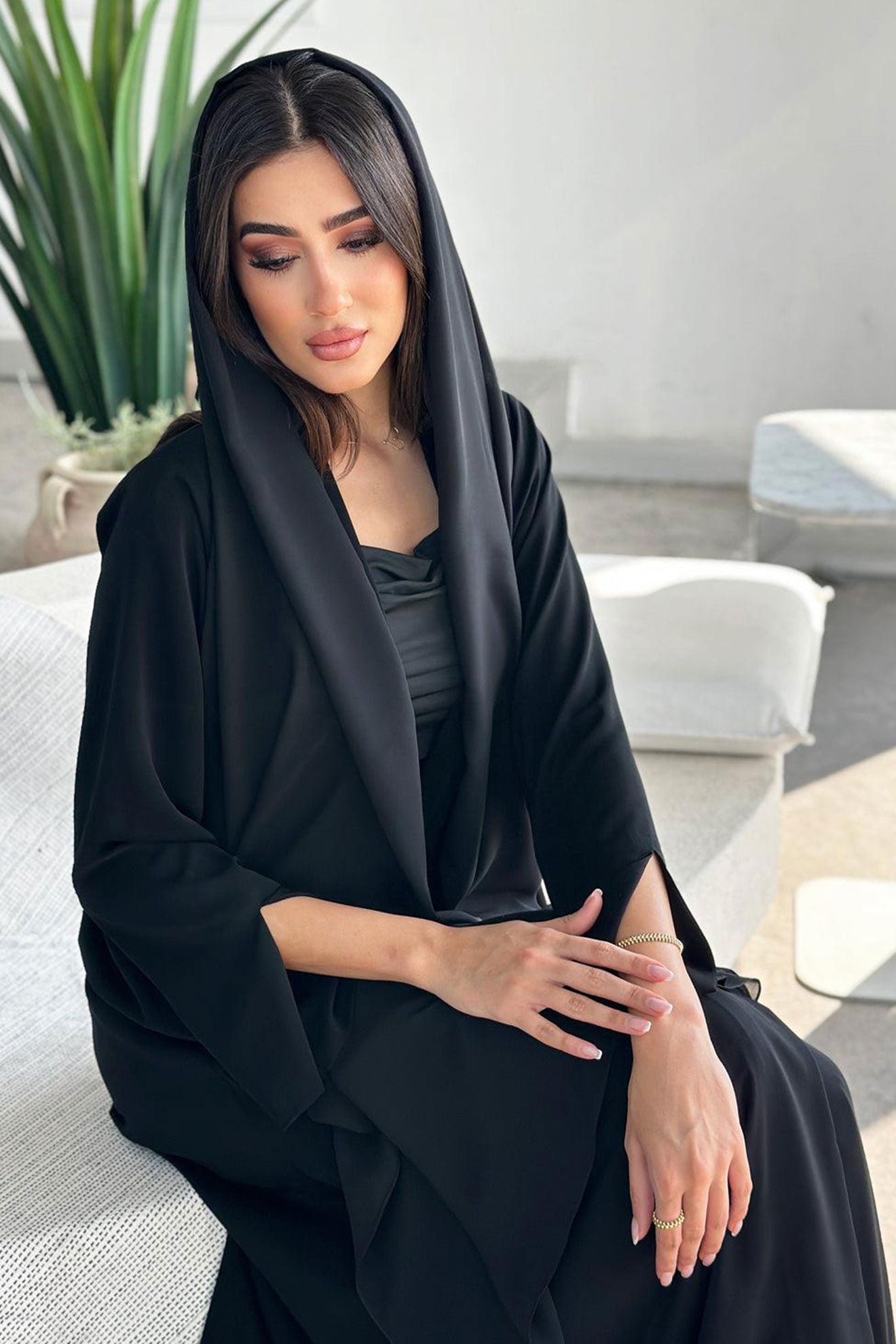 Sultana Black Abaya