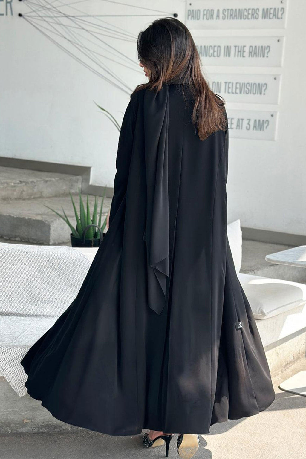 Sultana Black Abaya