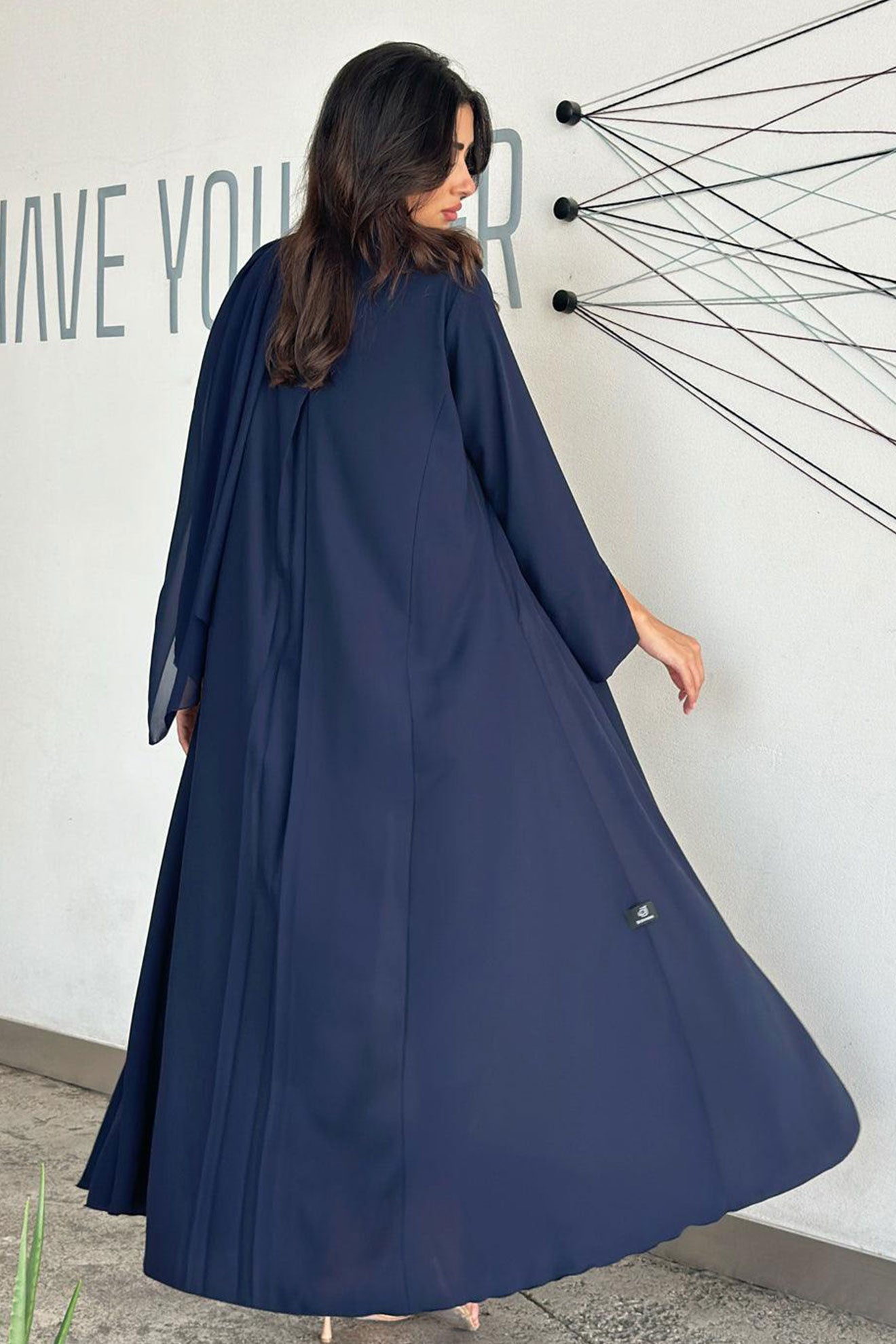 Sultana Navy Abaya