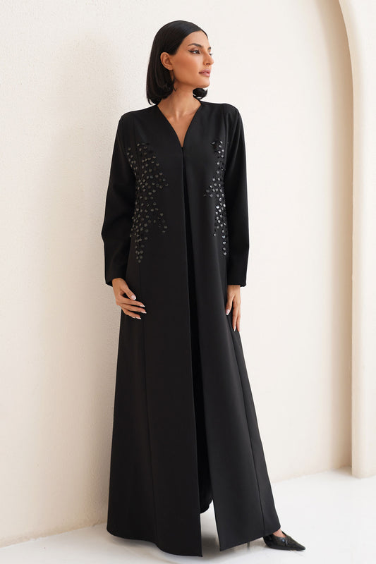 Elyra Black Abaya