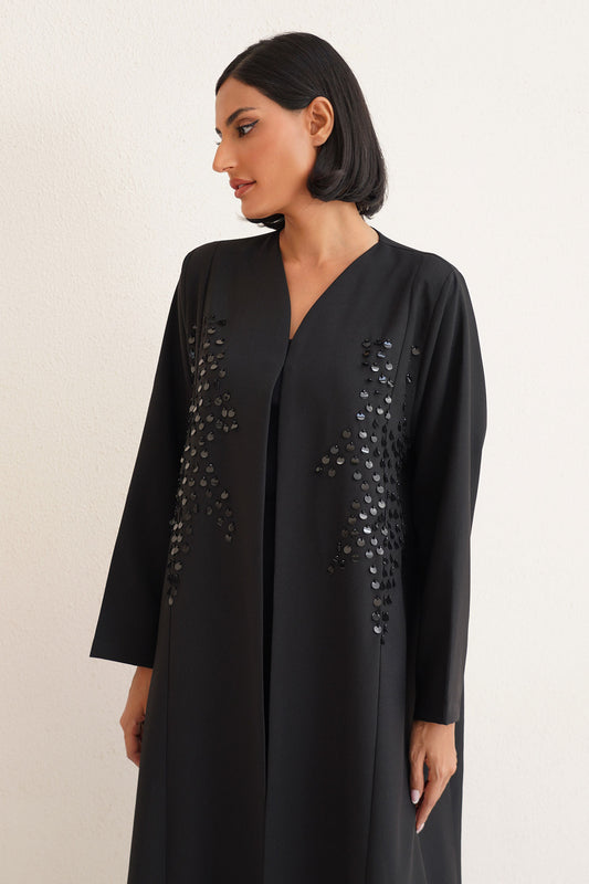 Elyra Black Abaya