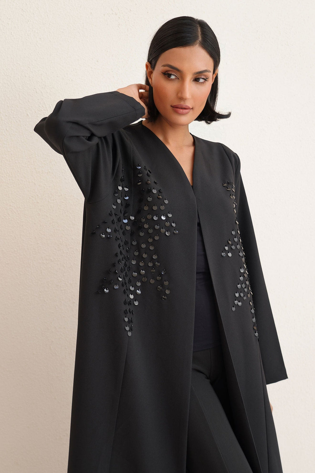 Elyra Black Abaya