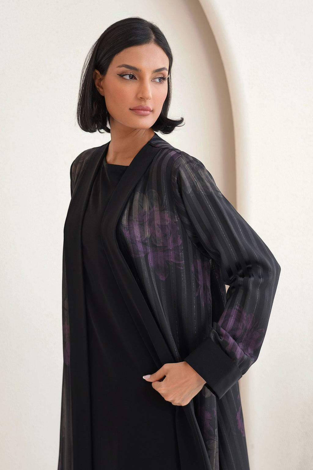 Lumea Black Abaya