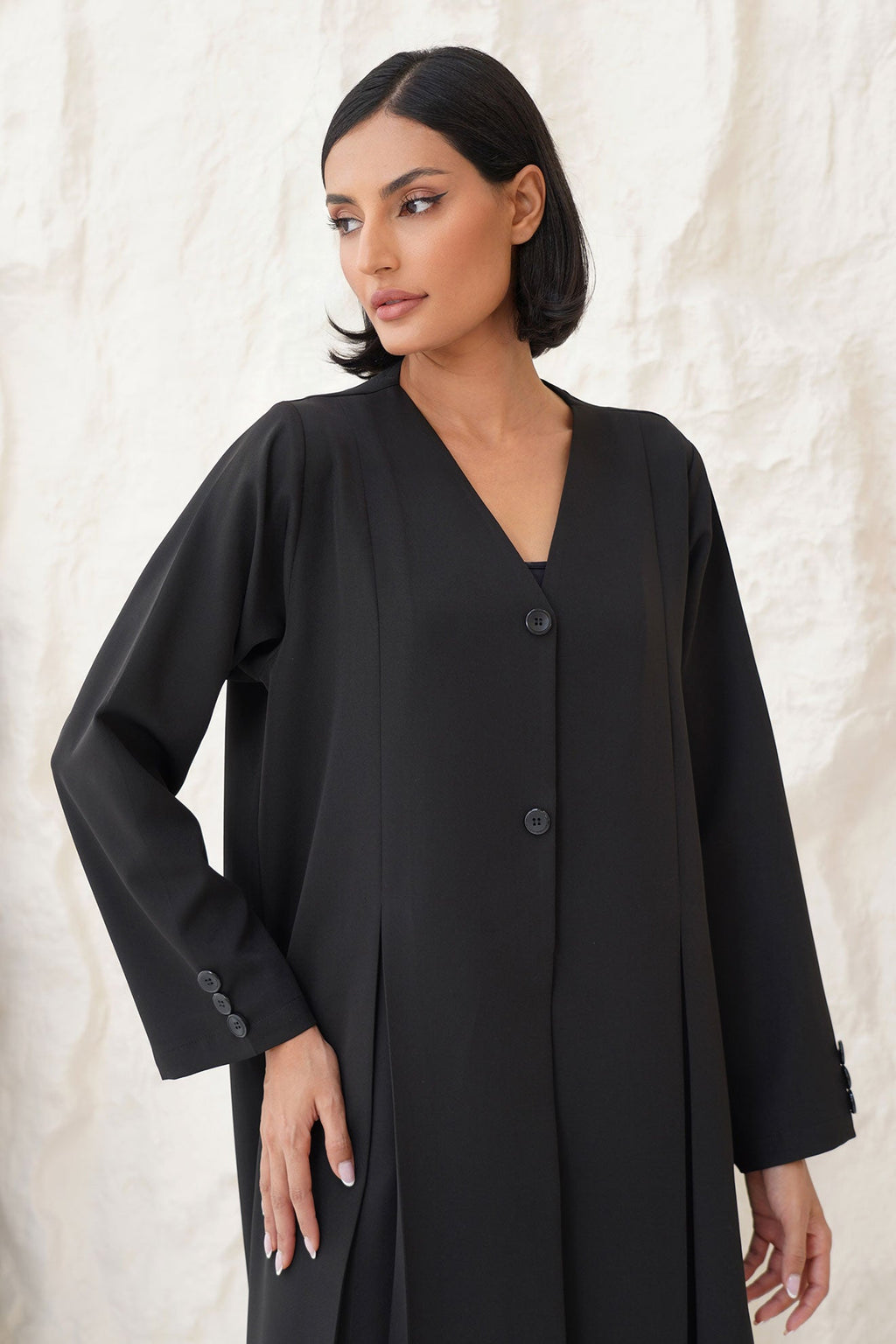 Velina Black Abaya