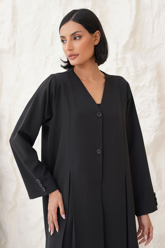 Velina Black Abaya