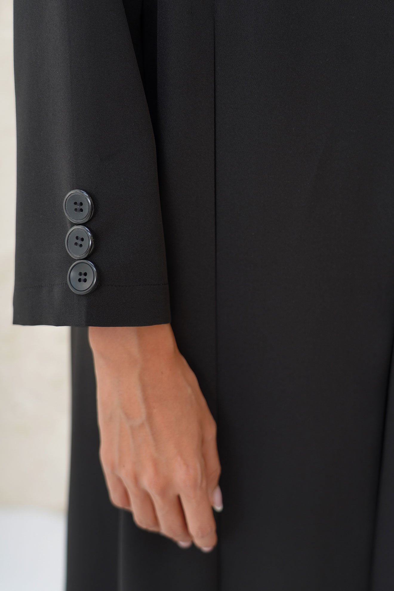 Velina Black Abaya