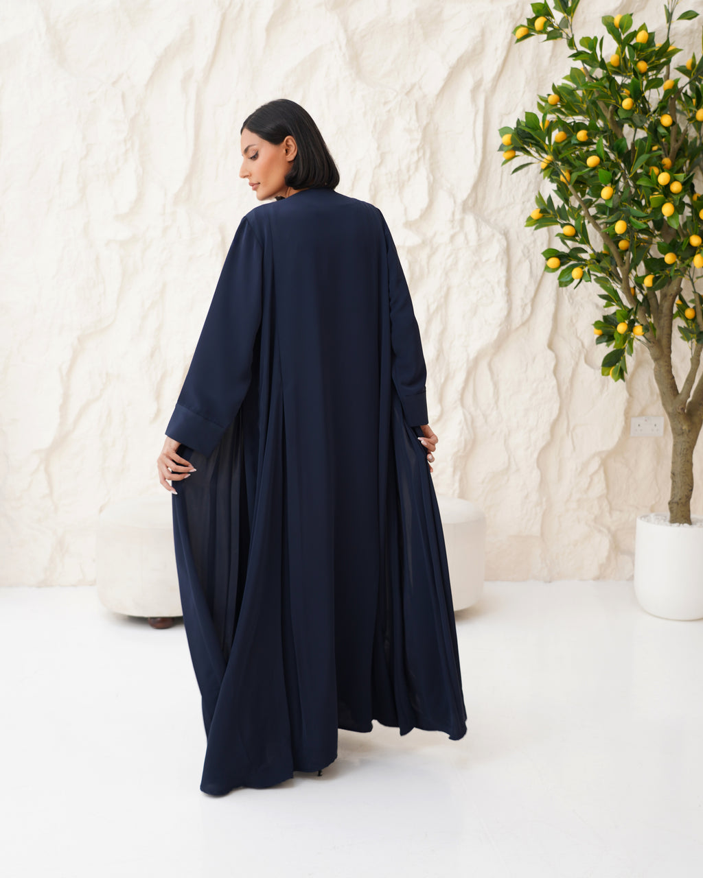Aziza Navy Abaya