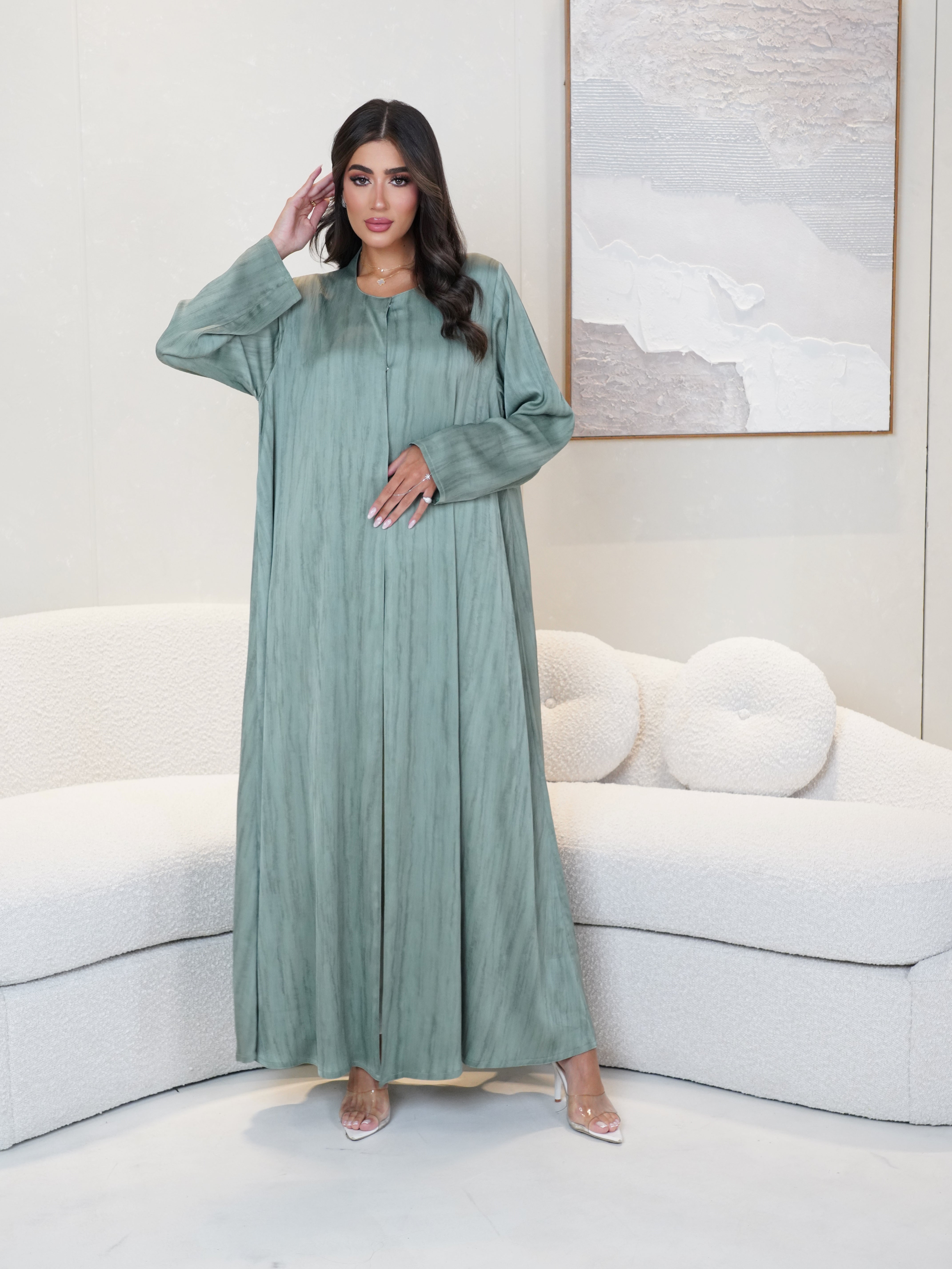 Amara Green Abaya