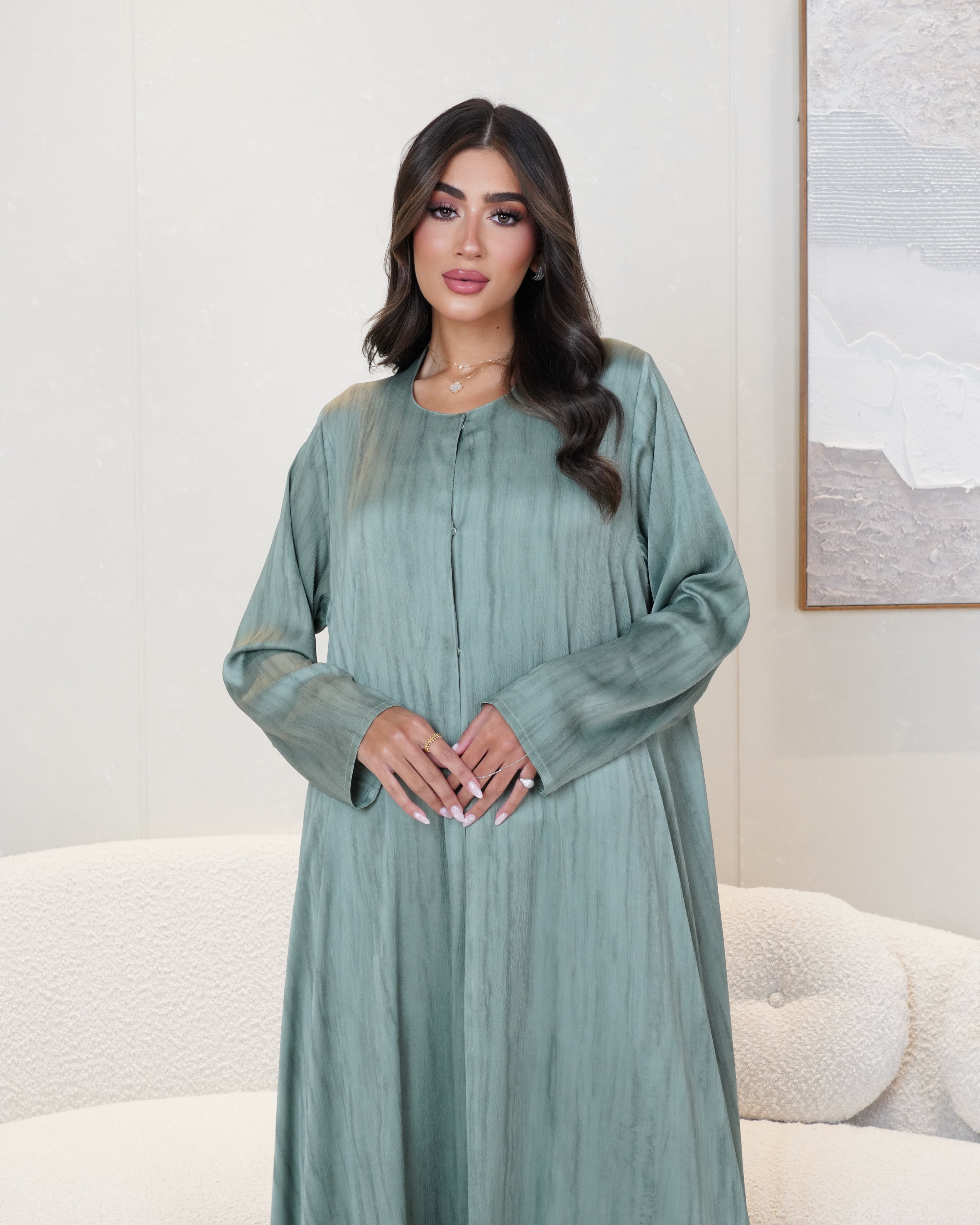 Amara Green Abaya