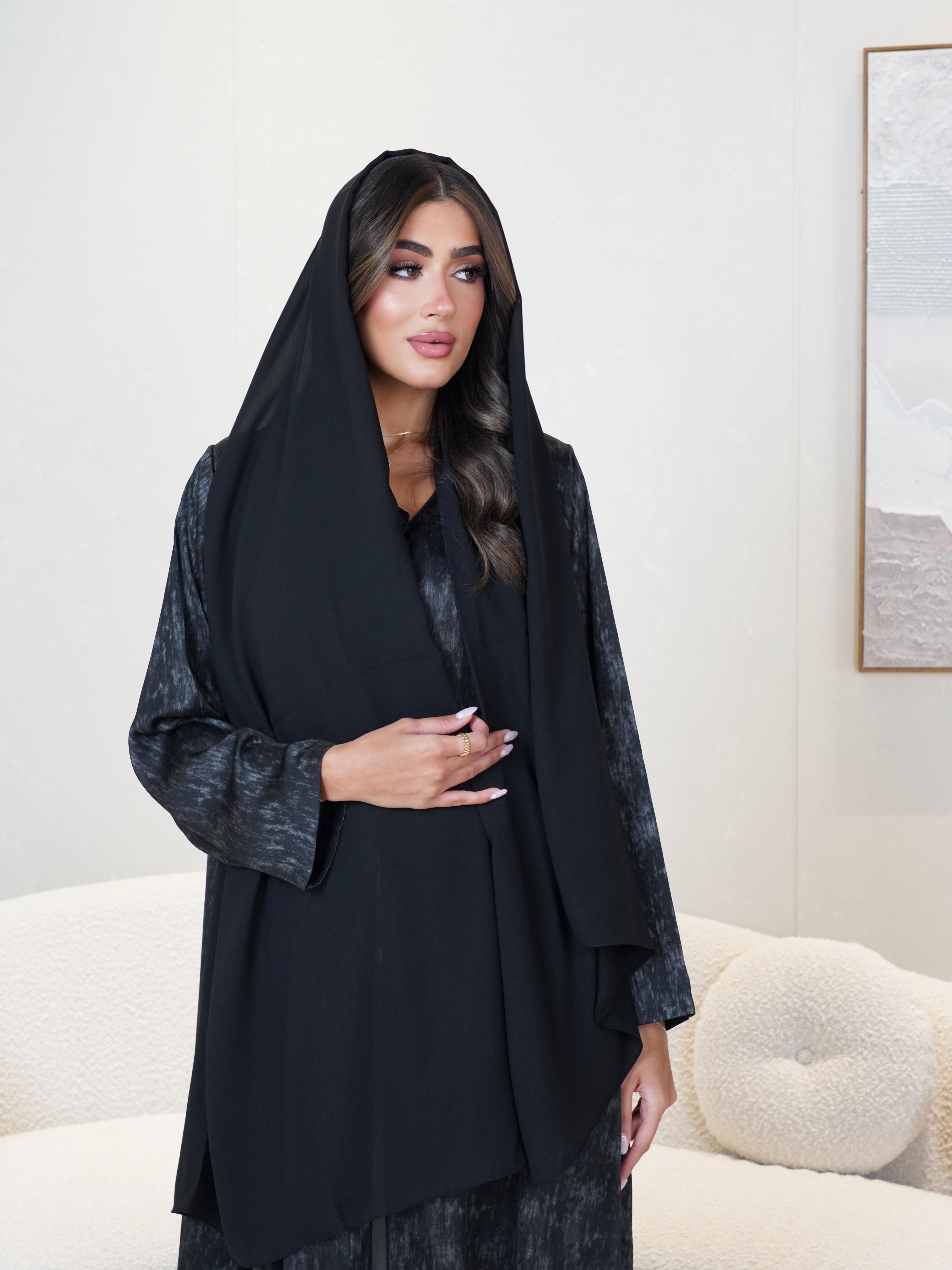 Soraya Black Abaya