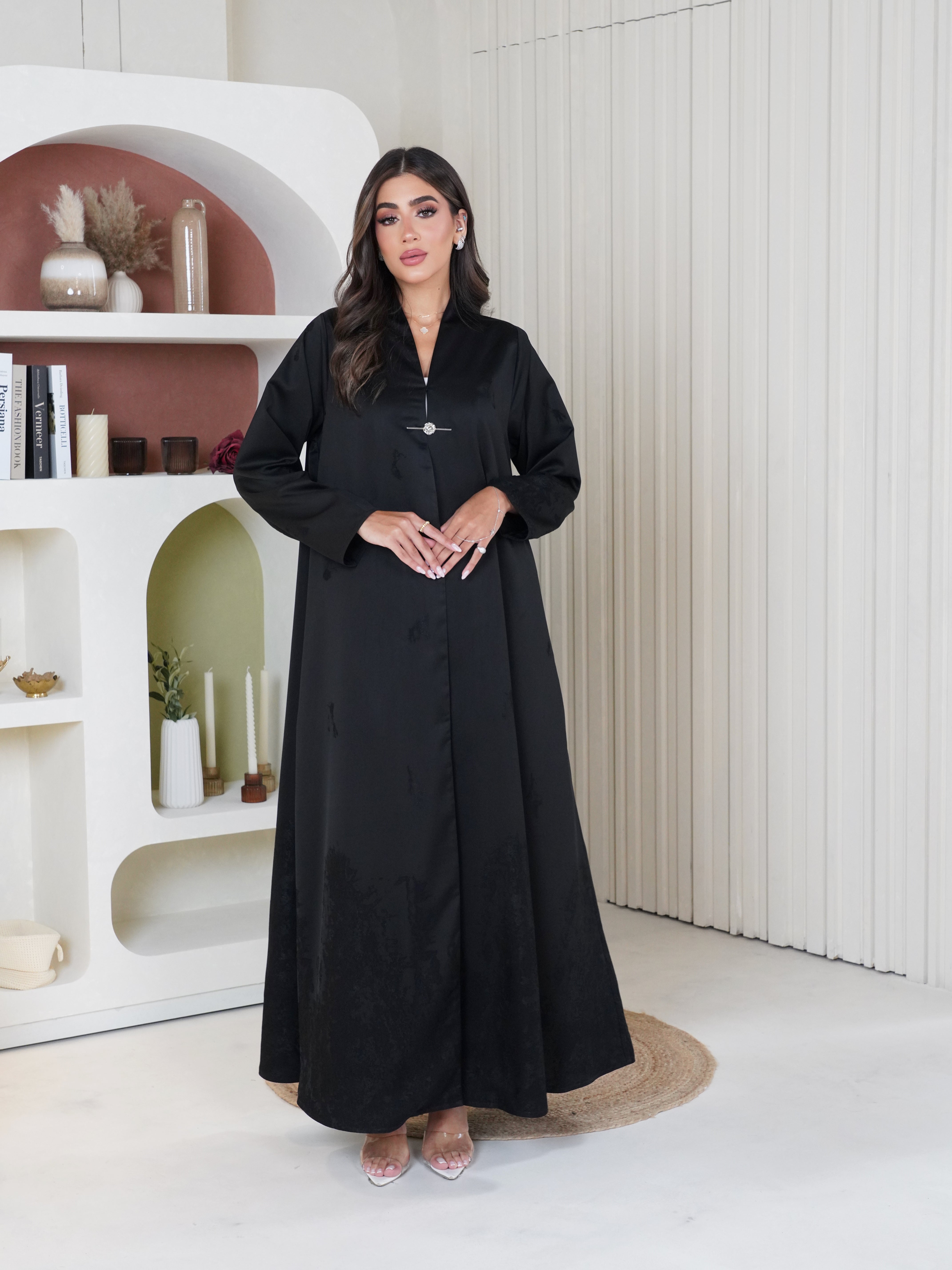 Rose Turkish Abaya