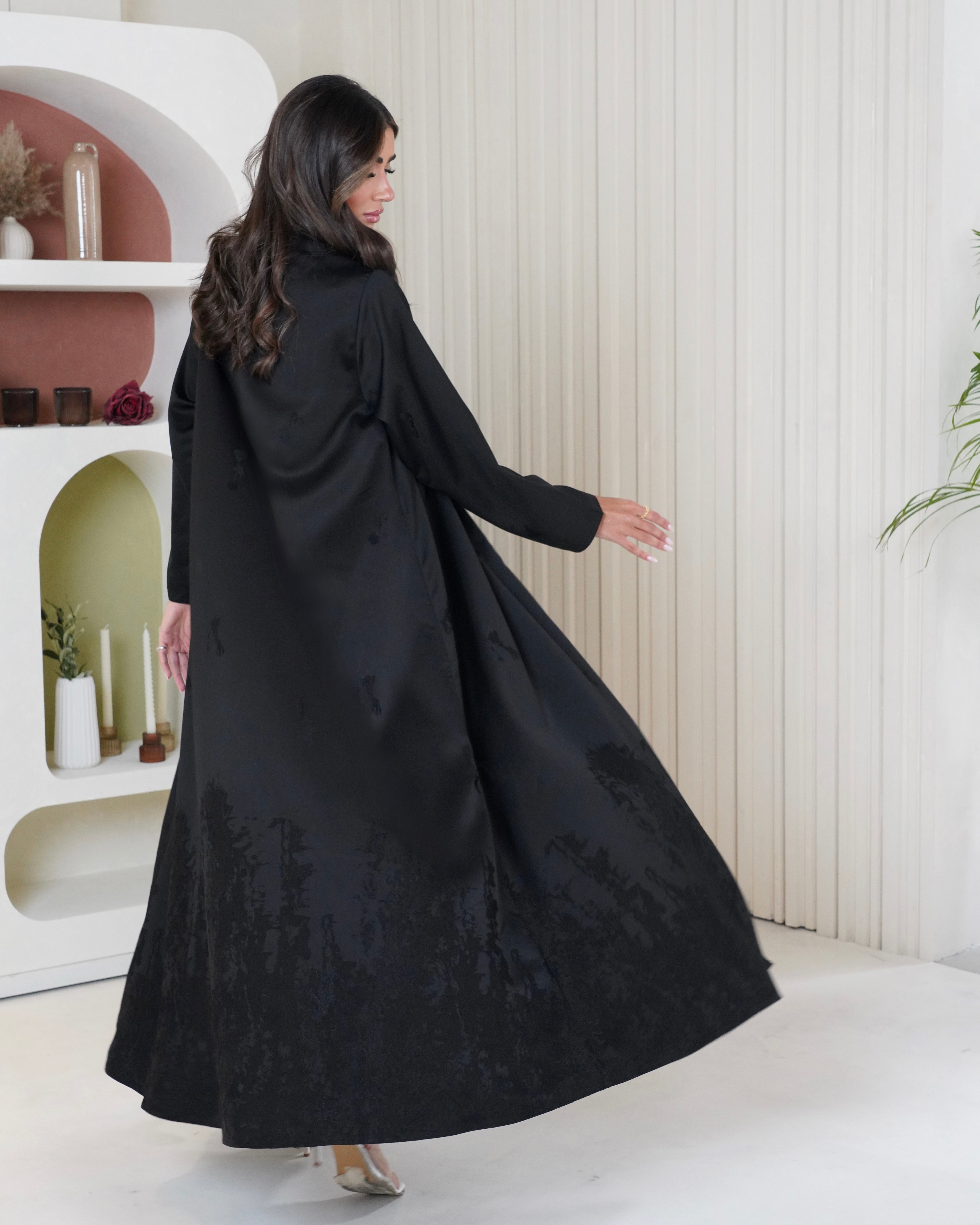 Rose Turkish Abaya