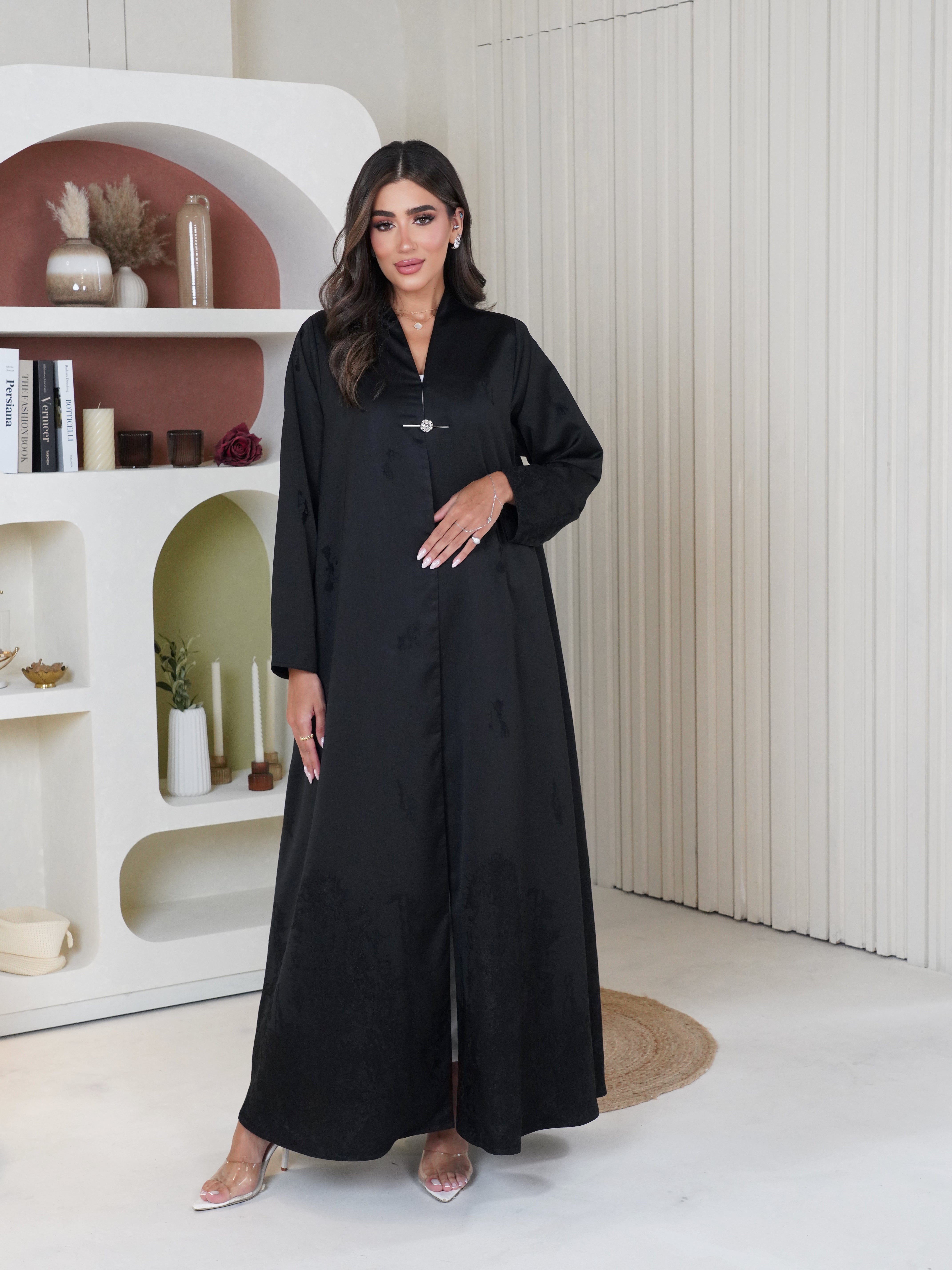 Rose Turkish Abaya