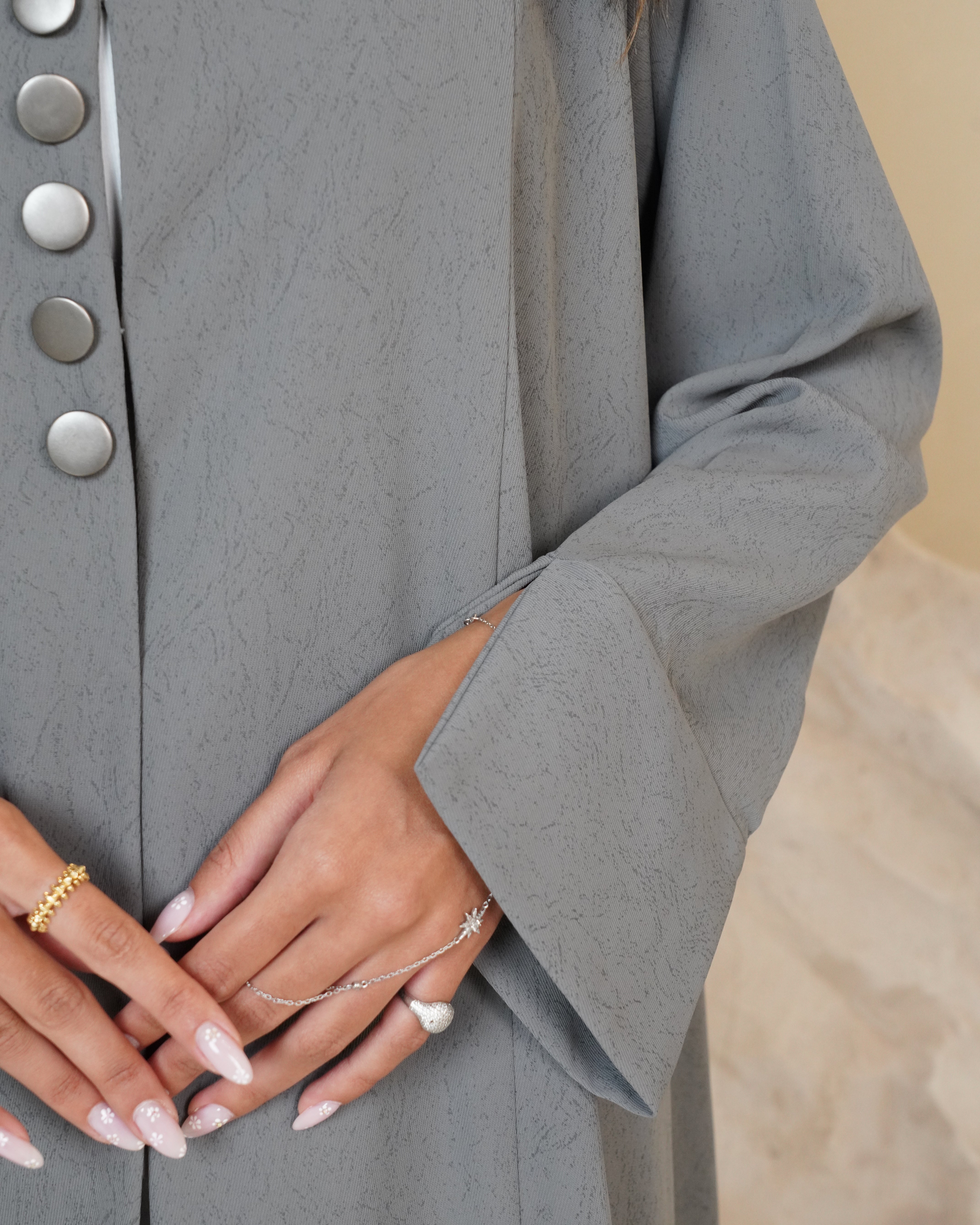 Zarina Grey Abaya