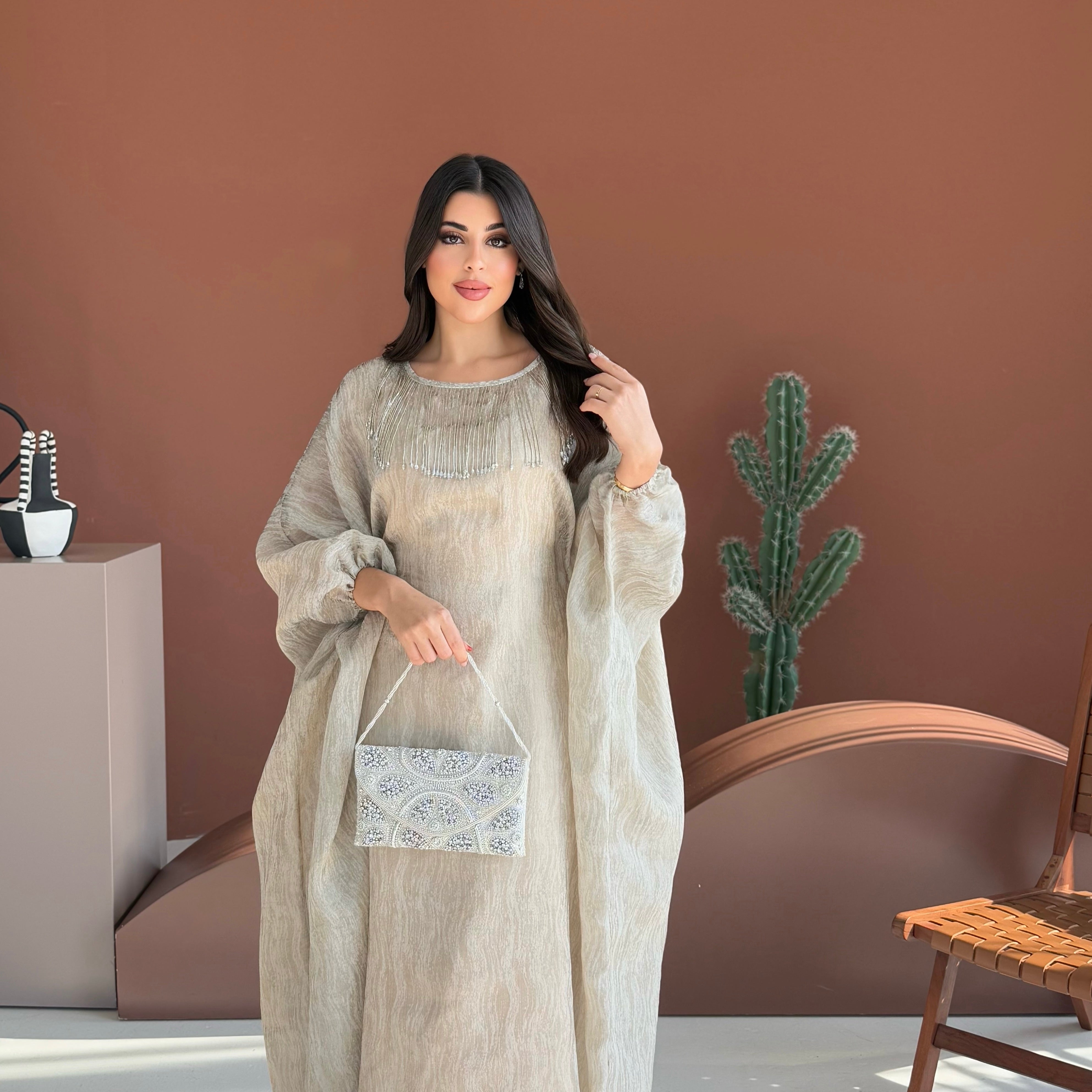 Zahra Beige Dress
