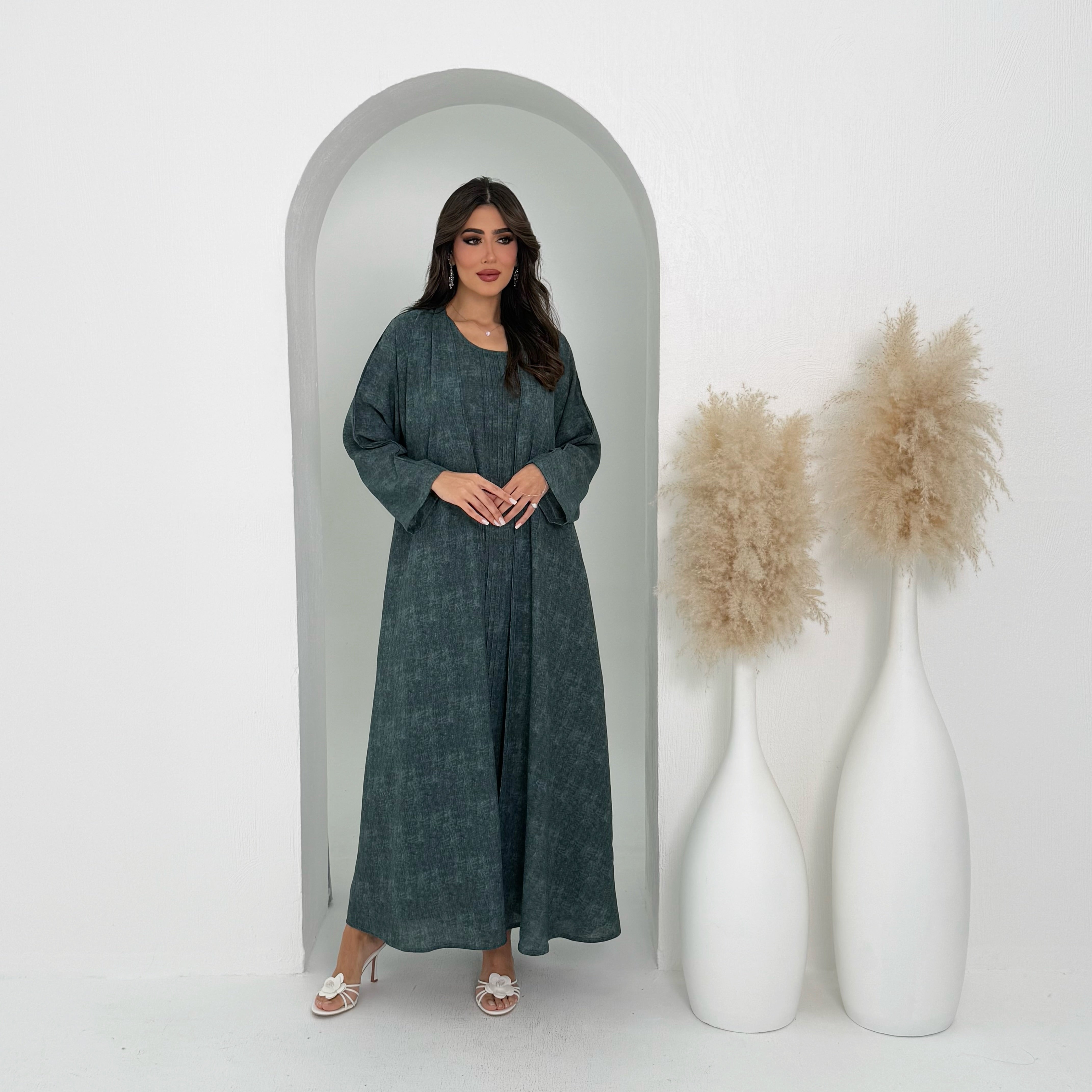 Seraphina Turquoise Abaya