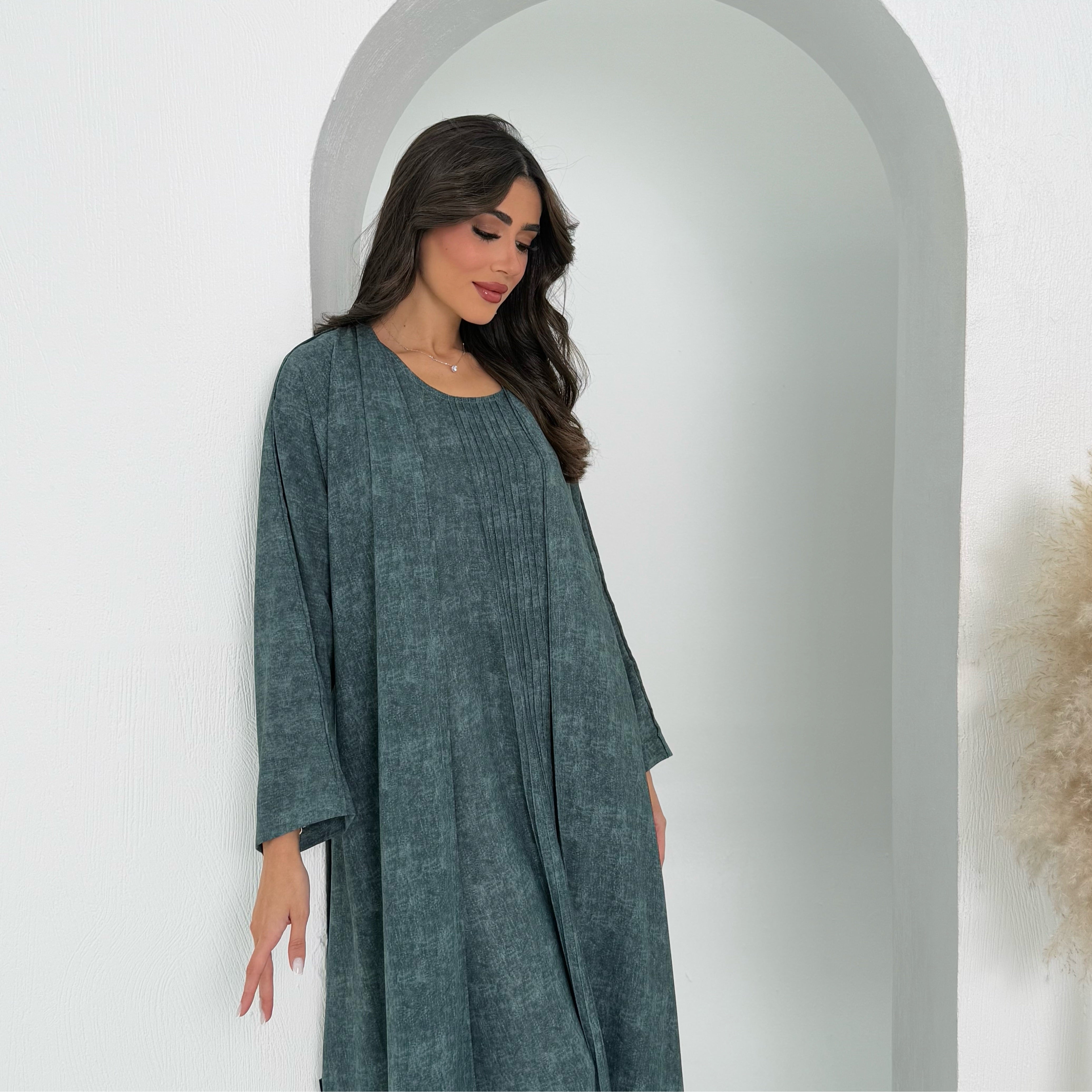 Seraphina Turquoise Abaya