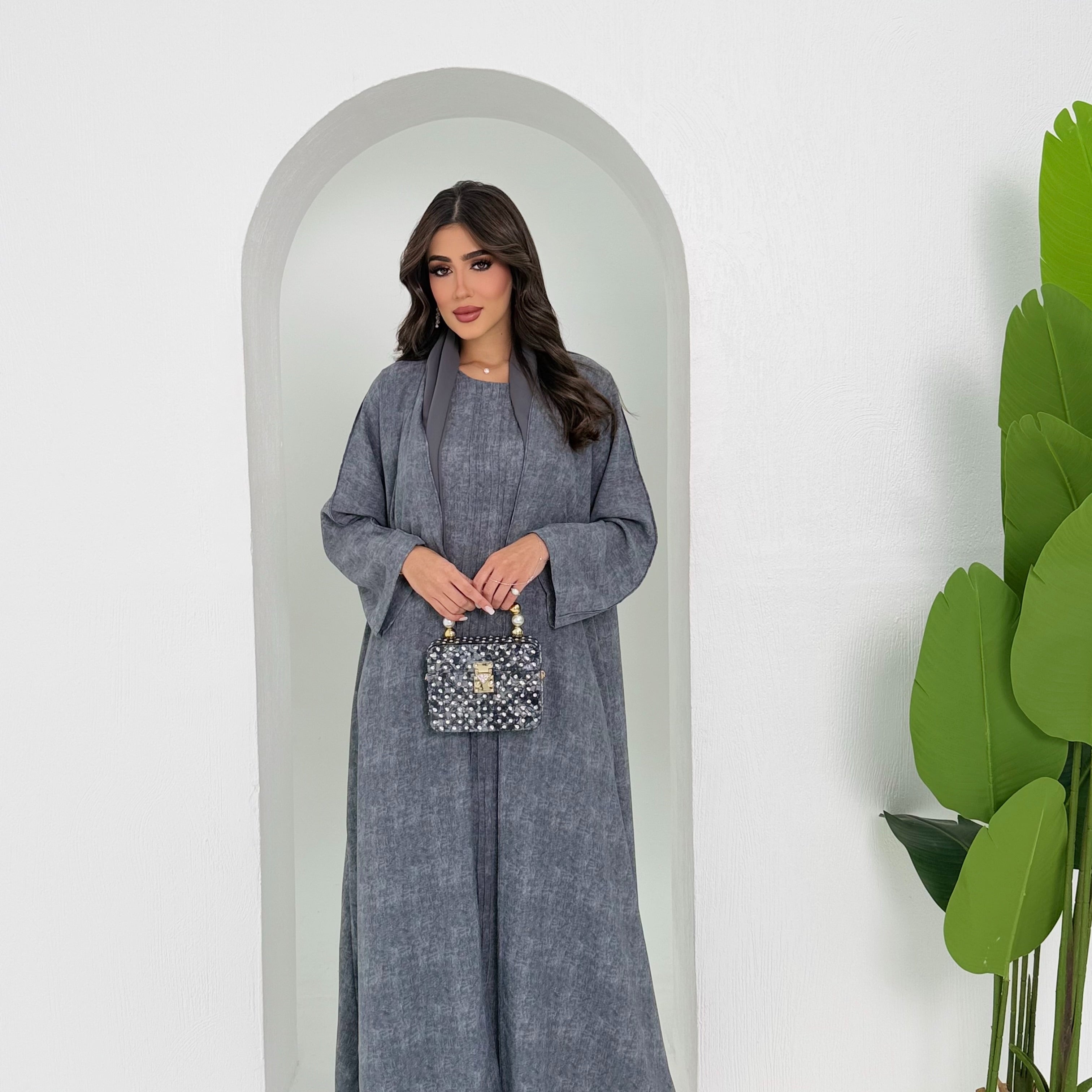 Seraphina Grey Abaya