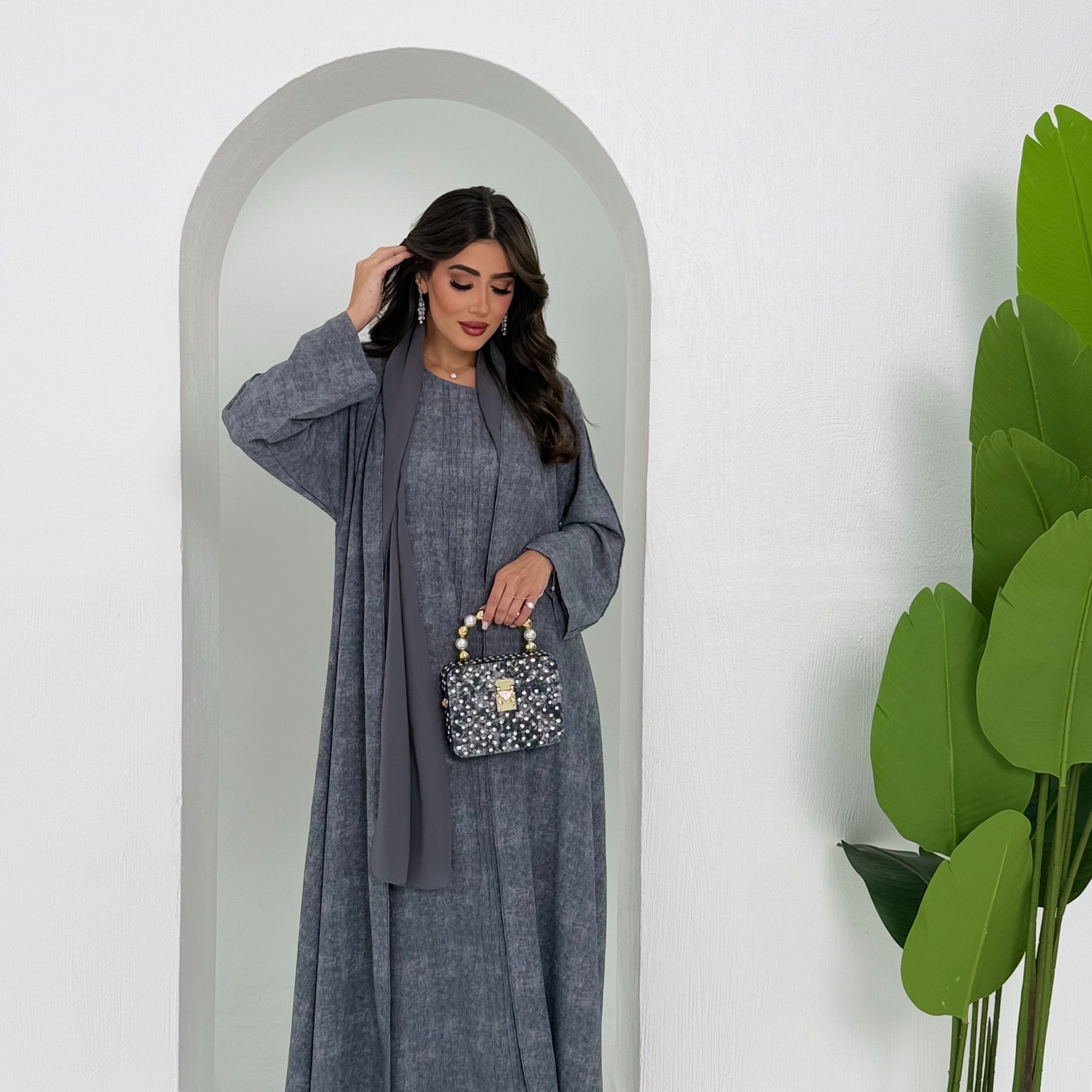 Seraphina Grey Abaya