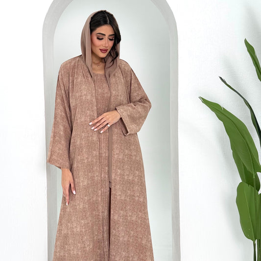 Seraphina Beige Abaya