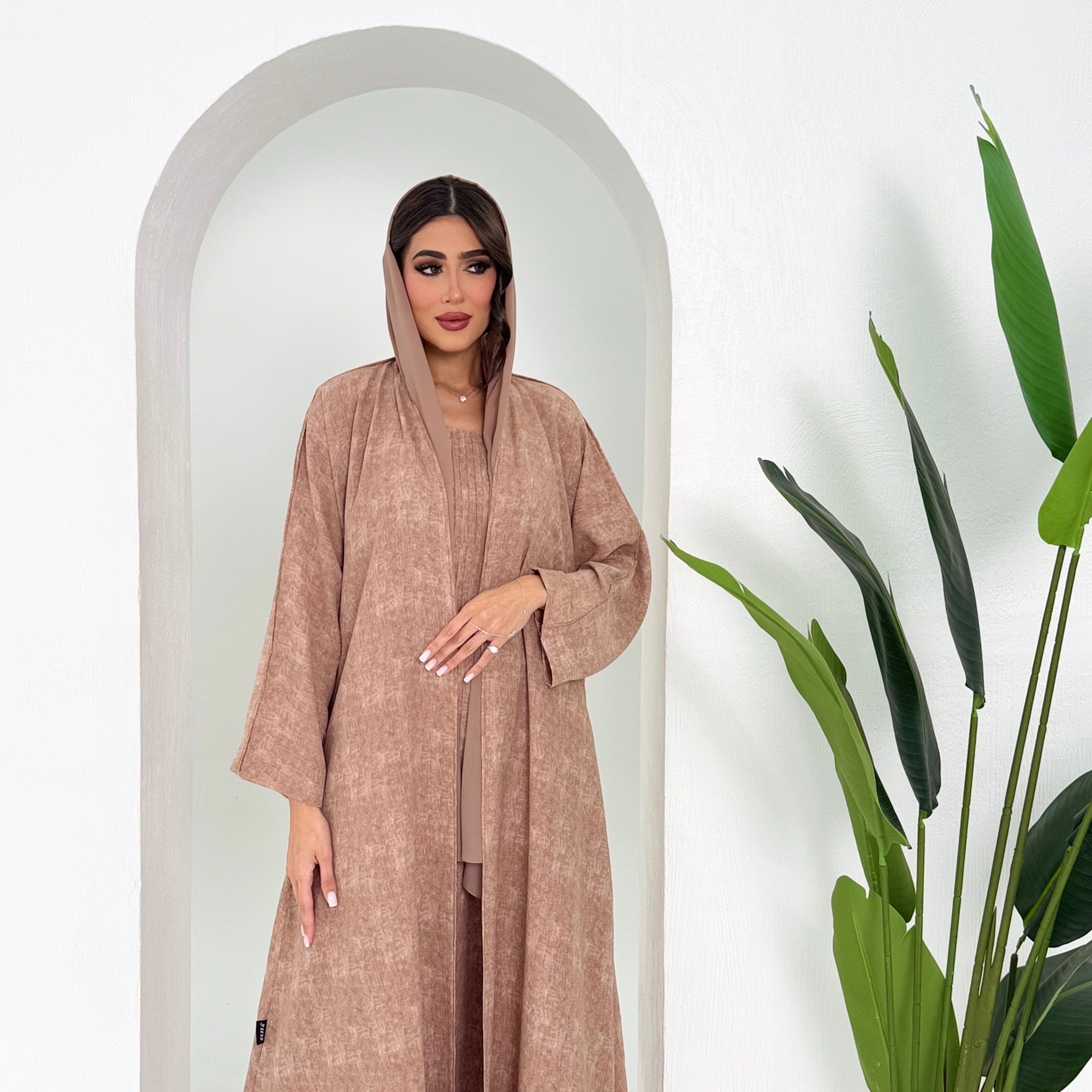 Seraphina Beige Abaya