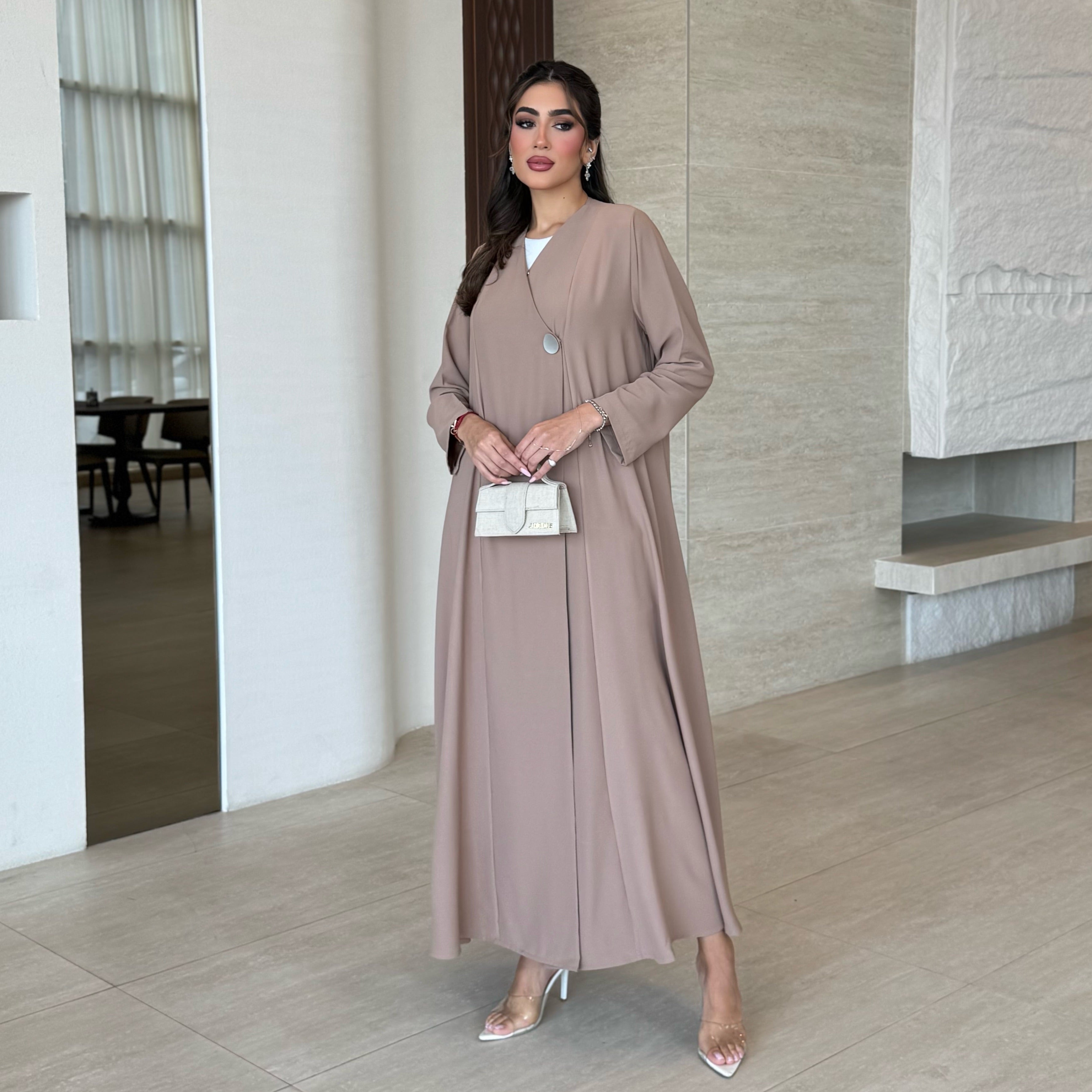 Sher Beige Abaya