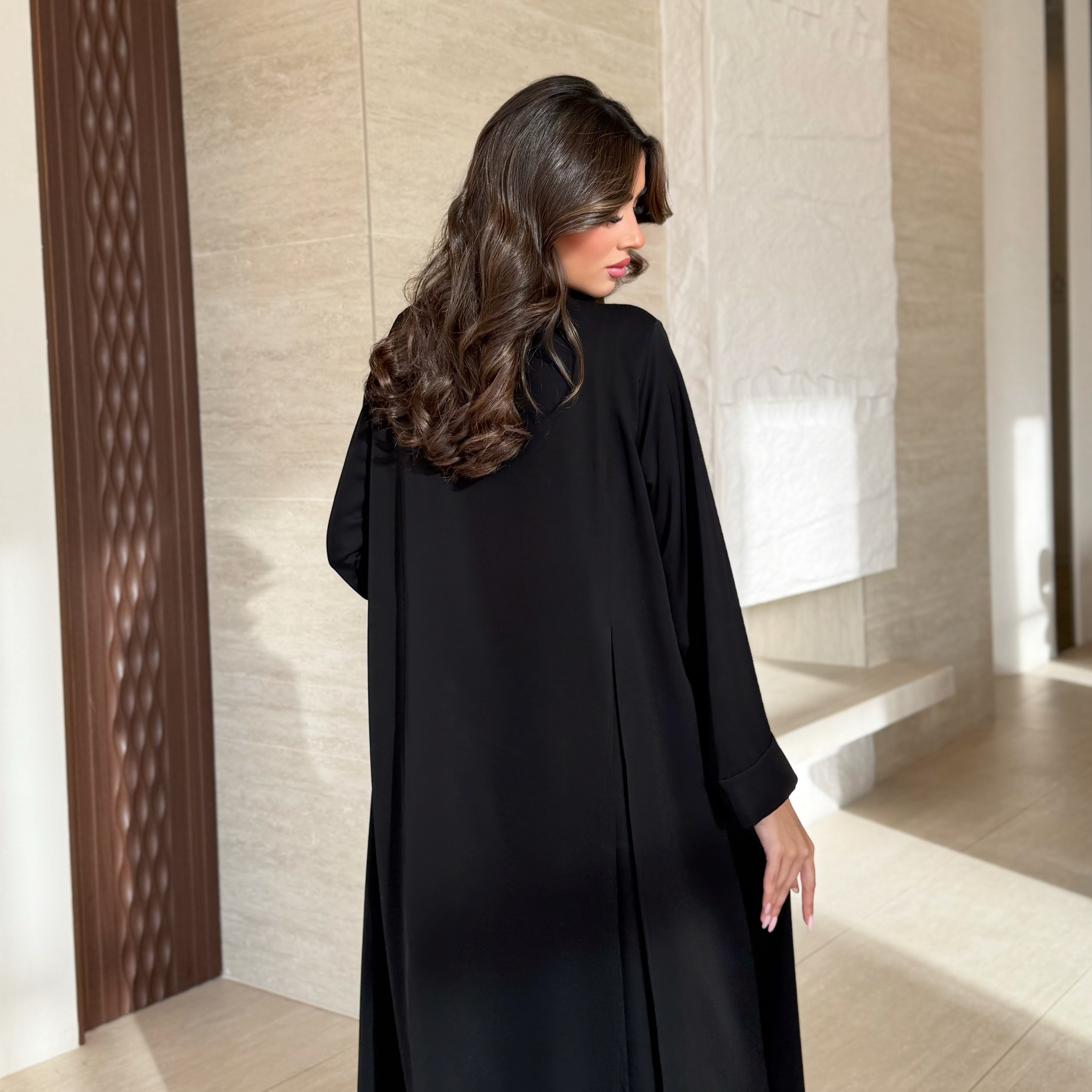 Aziza Black Abaya