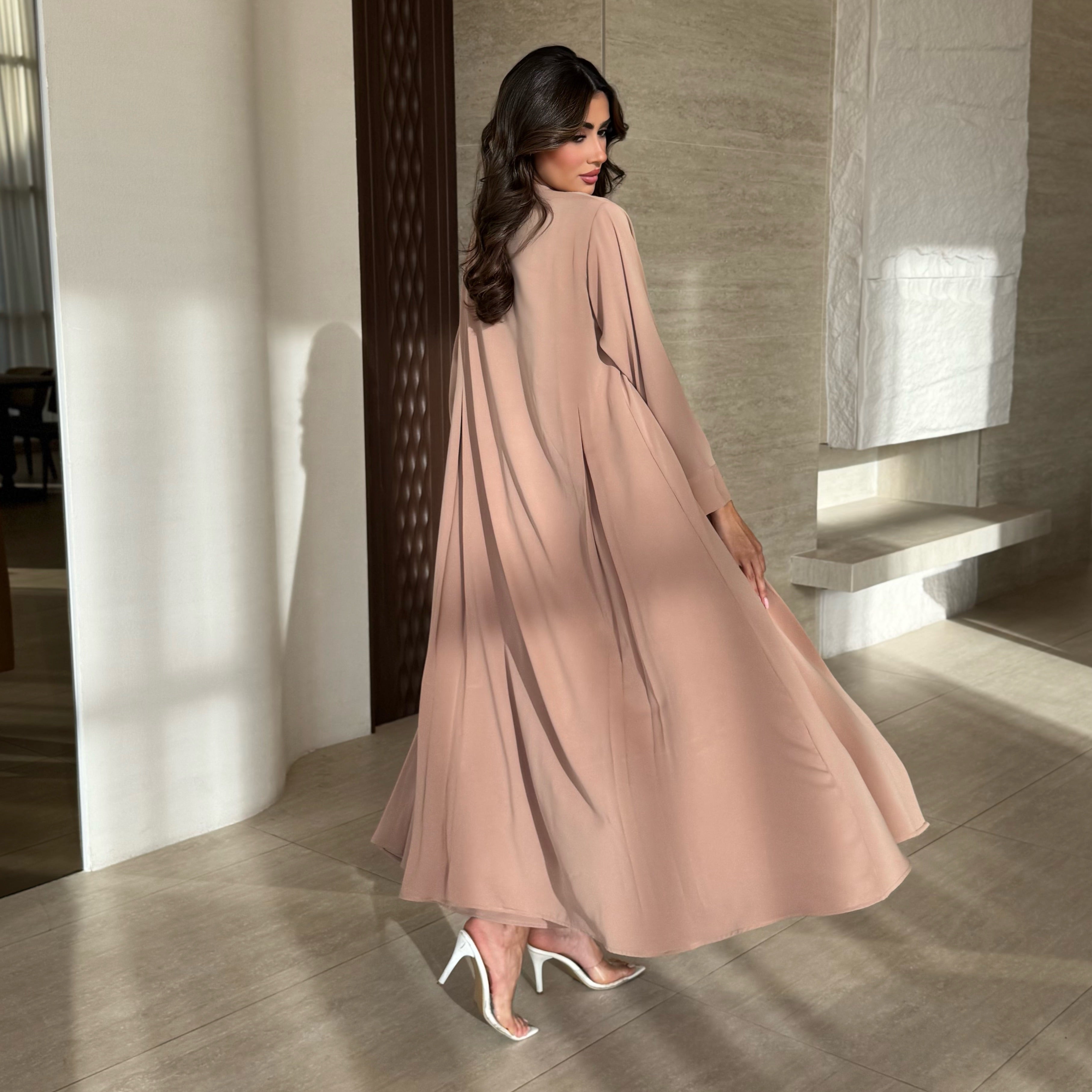 Aziza Beige Abaya