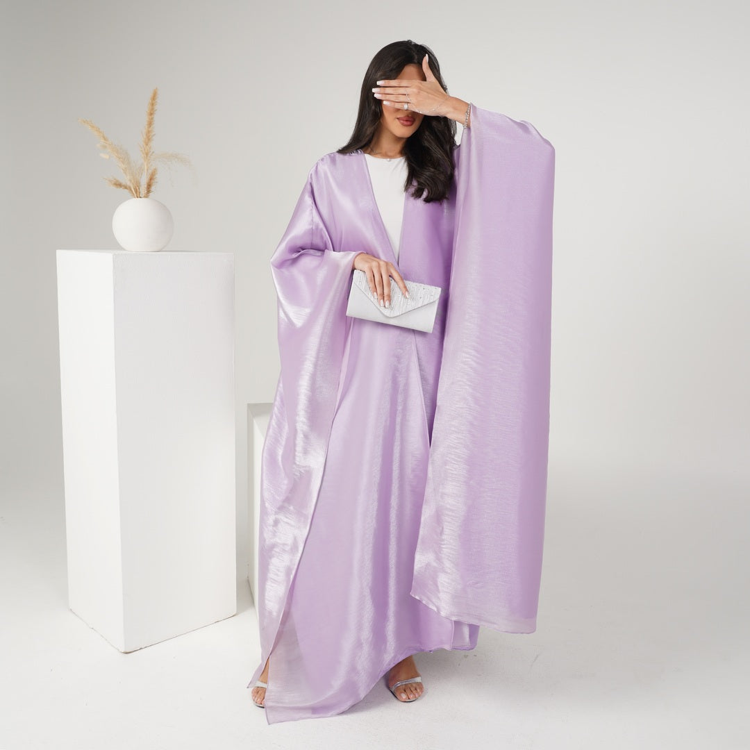 Amira purple Abaya