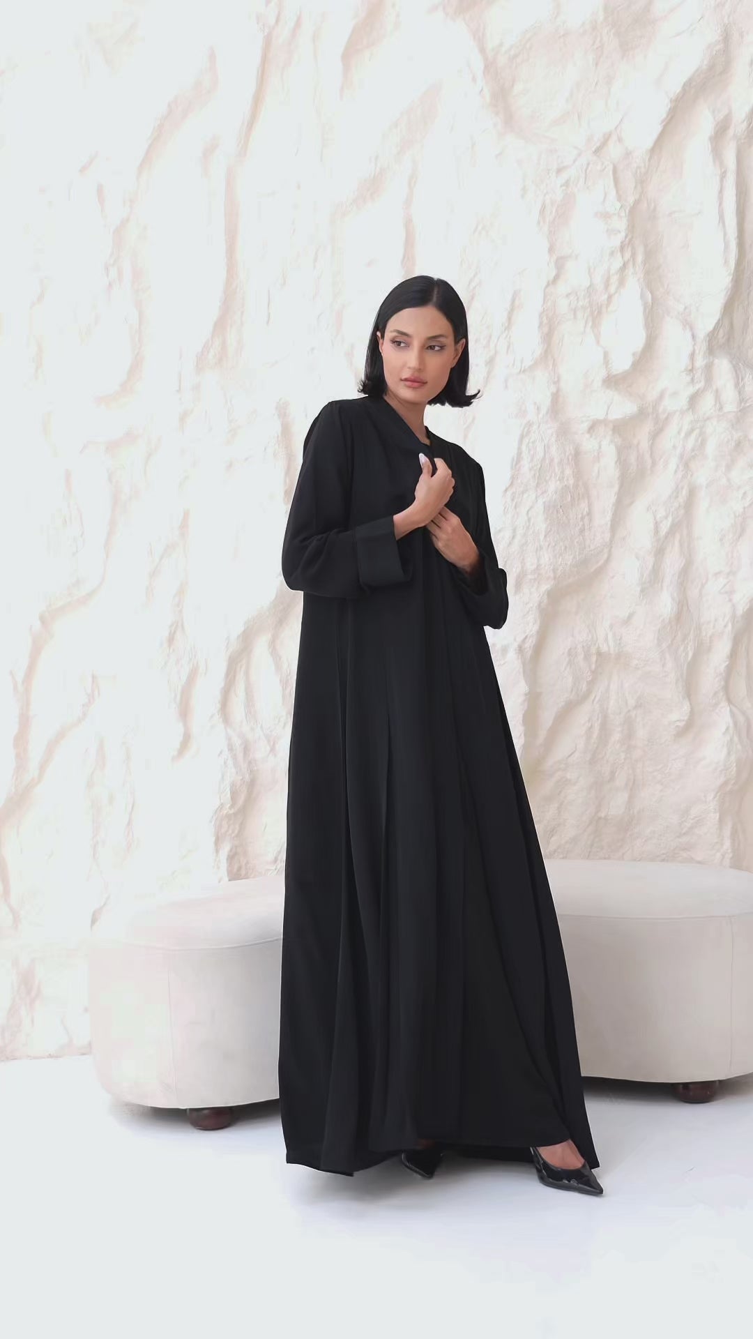 Aziza Black Abaya