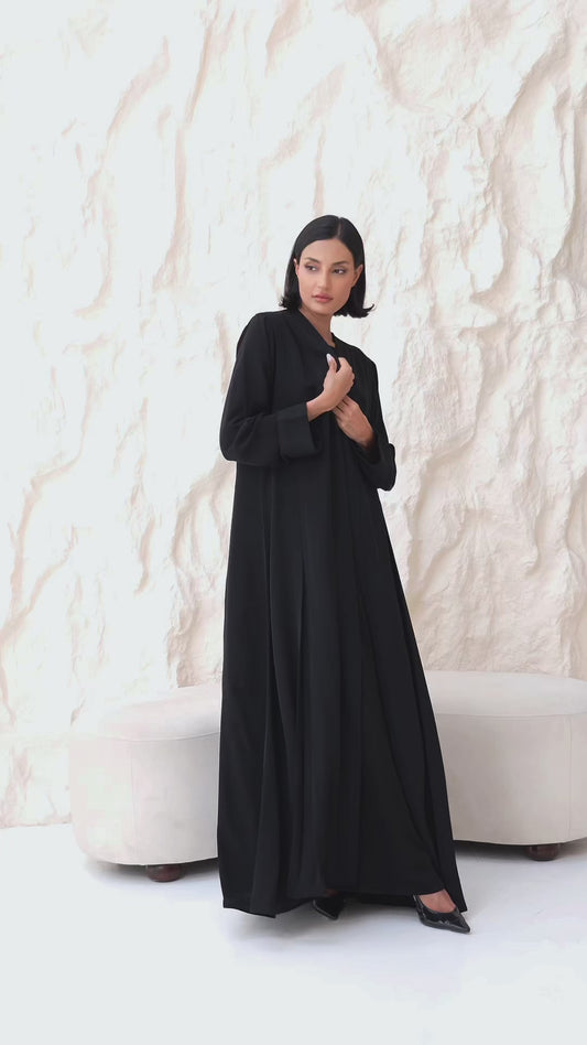 Aziza Black Abaya