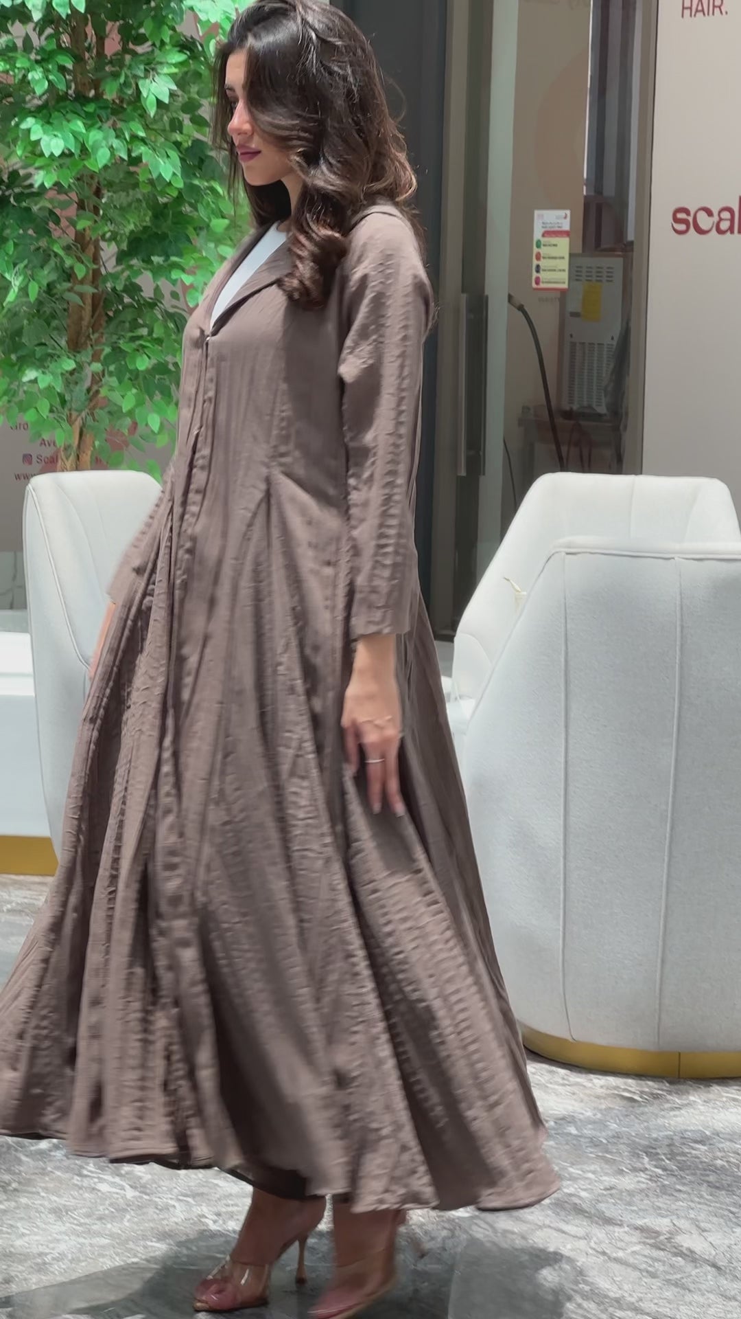 Noor Brown Abaya