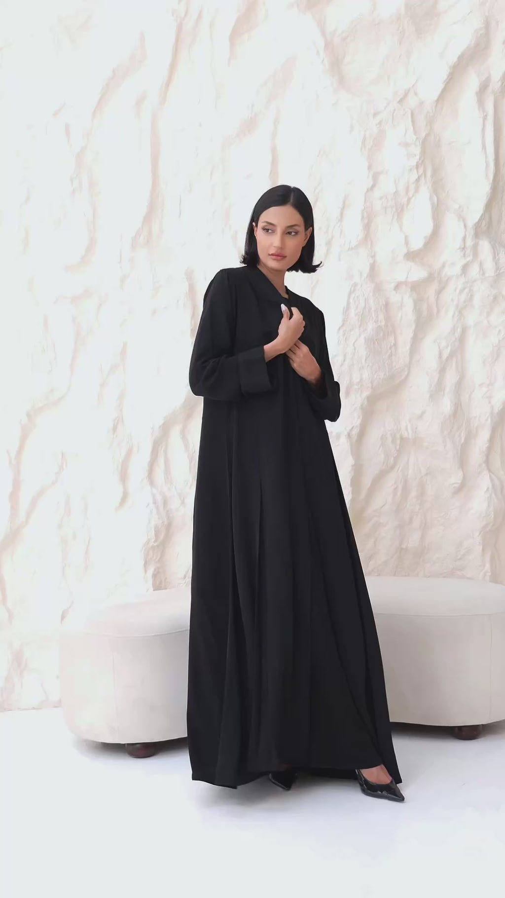 Aziza Black Abaya