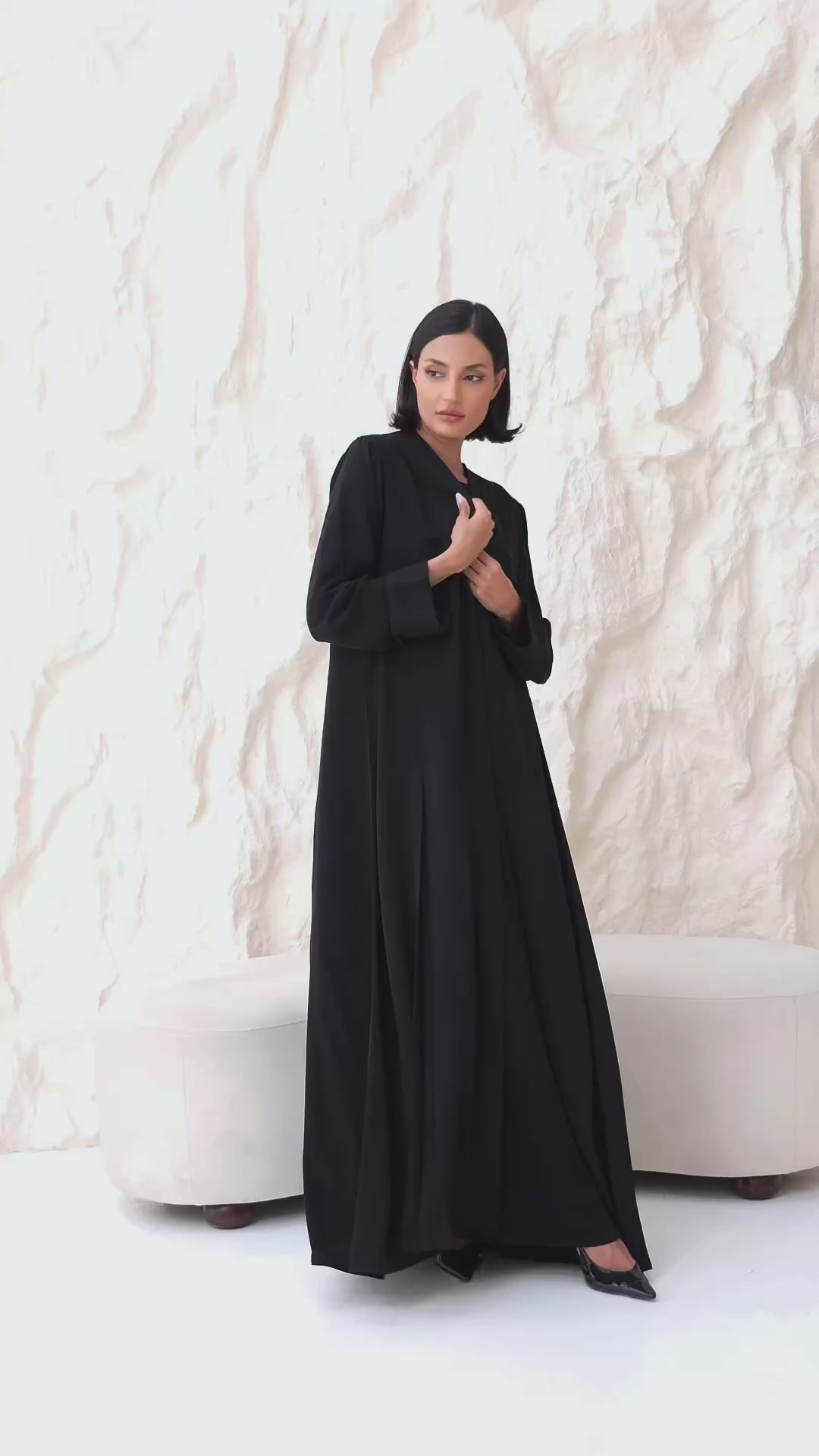 Aziza Black Abaya